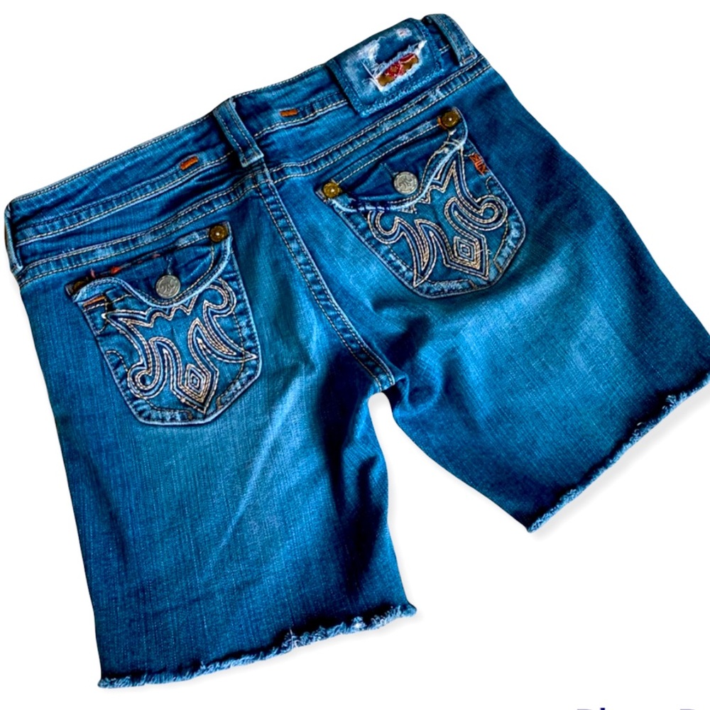 MEK denim shorts